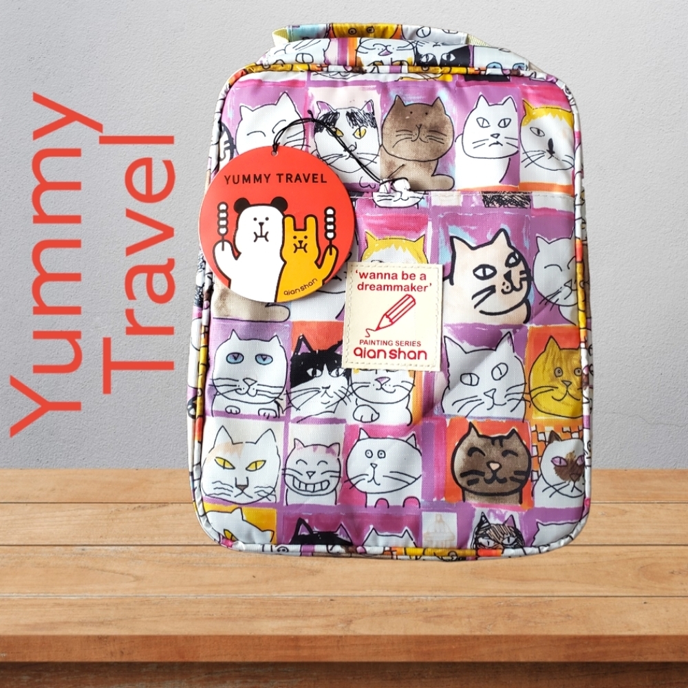 NWT-Yummy Travel "Wanna be a dreammaker" Painting Series: Qian Shan Art Carrier